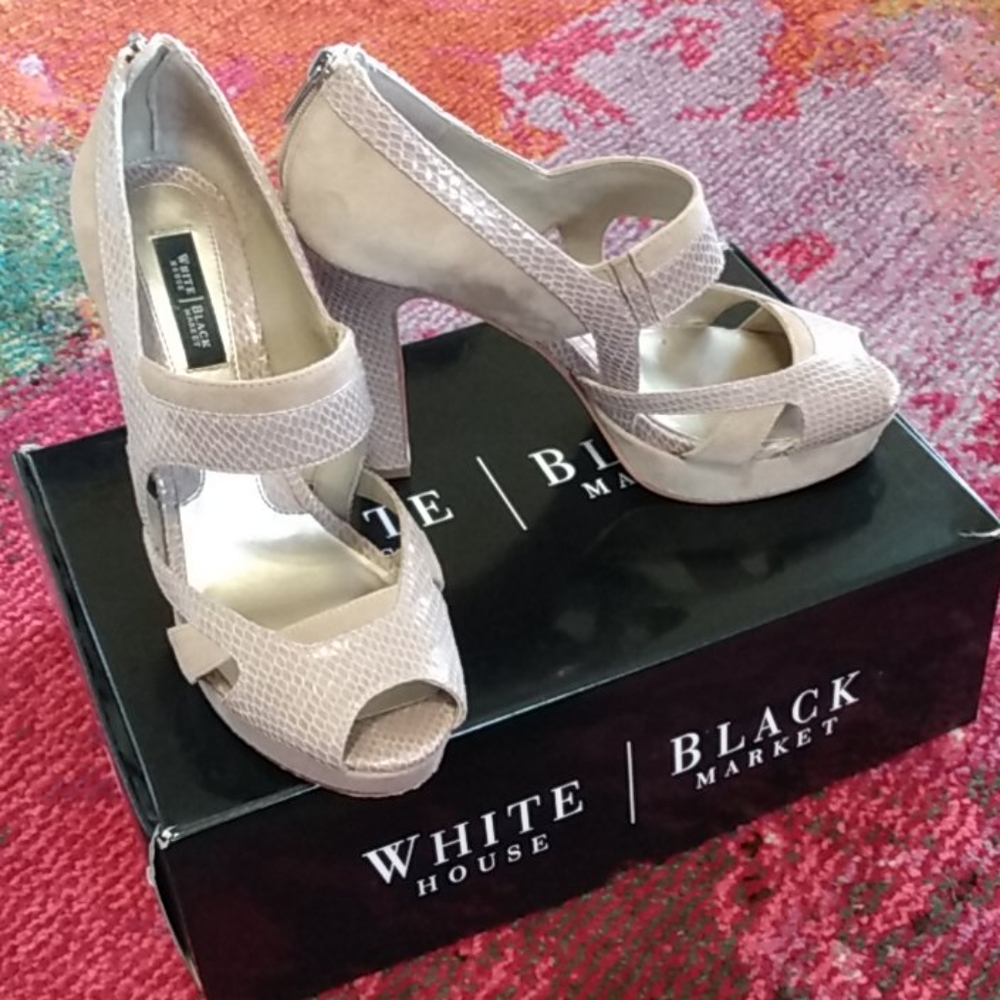 White House Black Market Tallie High Heels